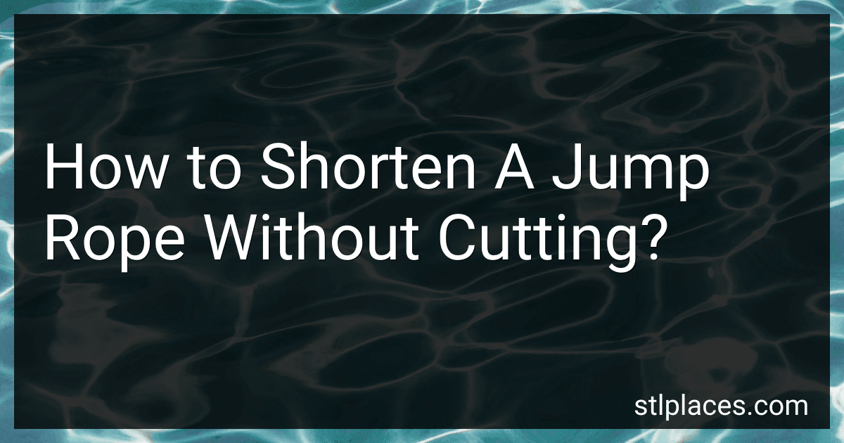 How to Shorten A Jump Rope Without Cutting? preview
