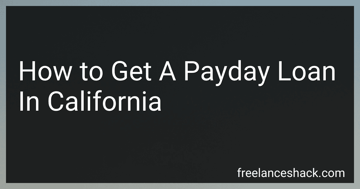 How to Get A Payday Loan In California preview