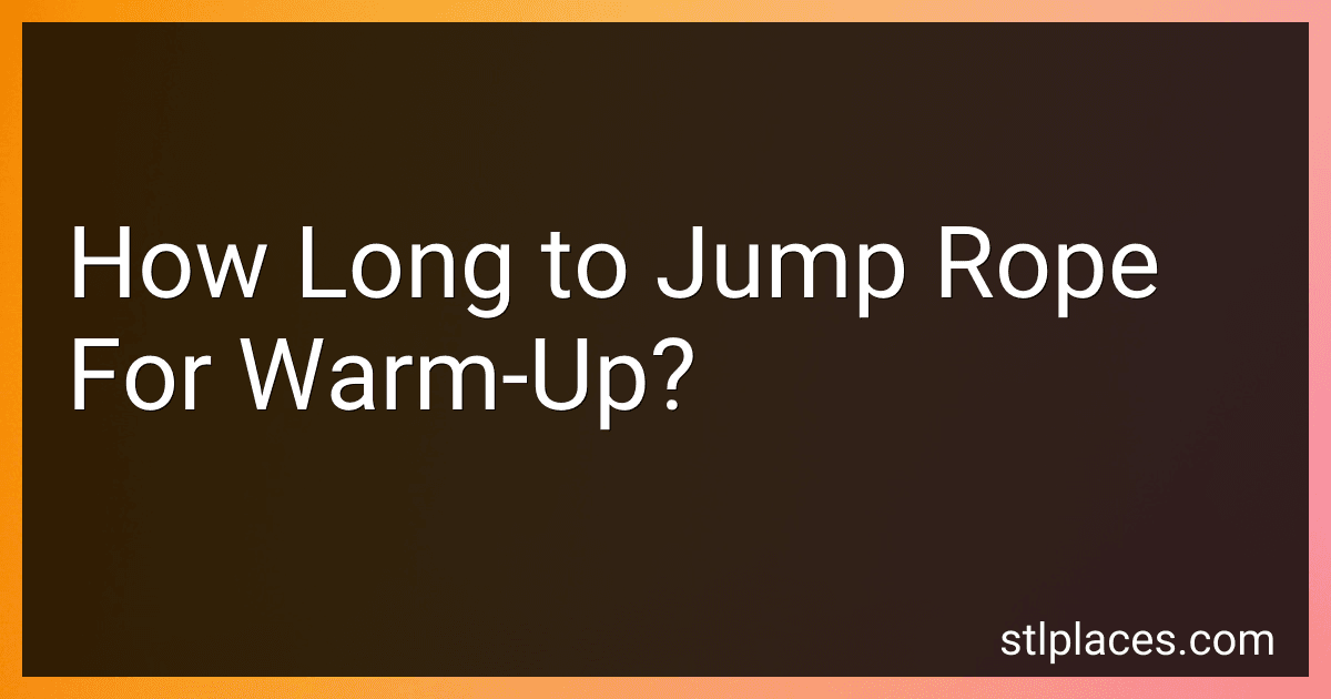 How Long to Jump Rope For Warm-Up? image