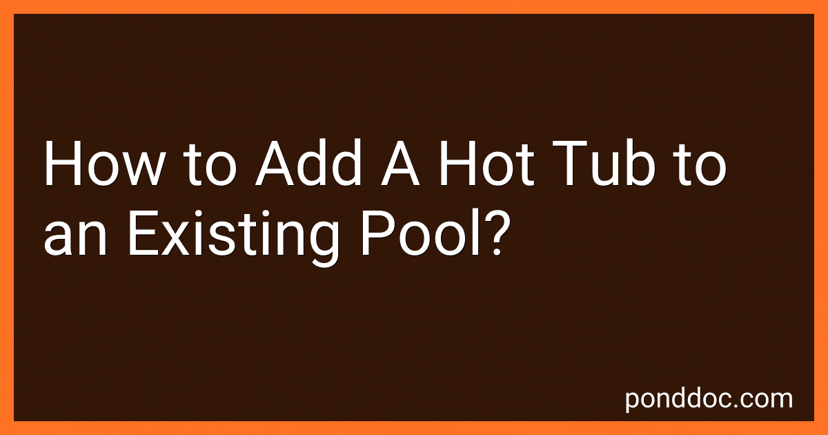 How to Add A Hot Tub to an Existing Pool? image