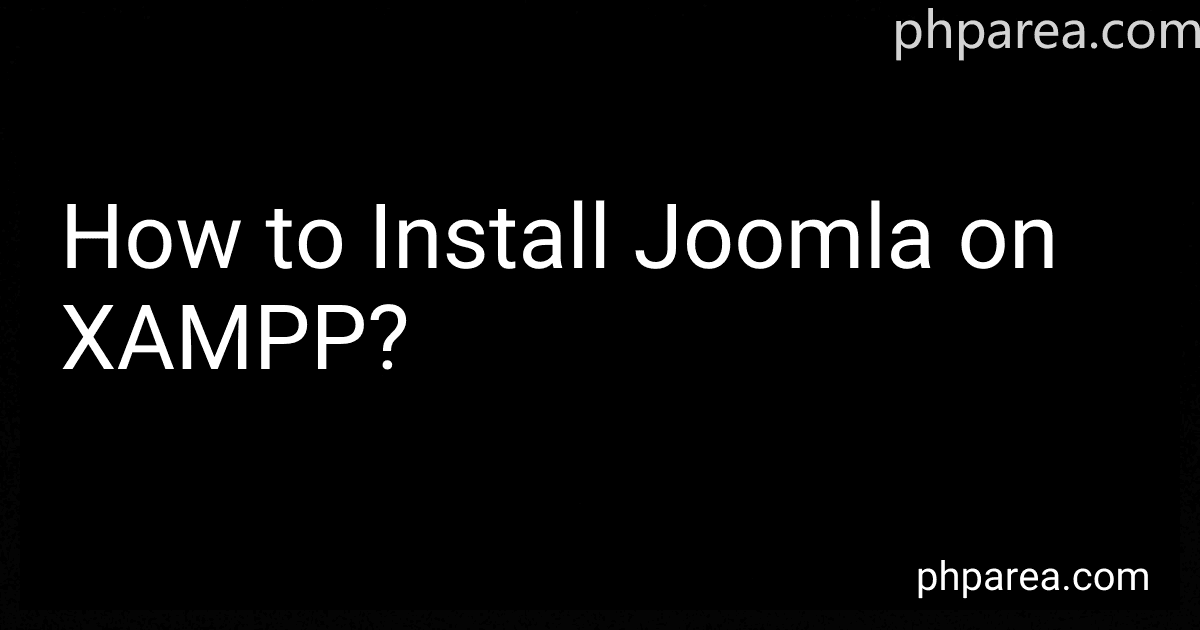How to Install Joomla on XAMPP? image