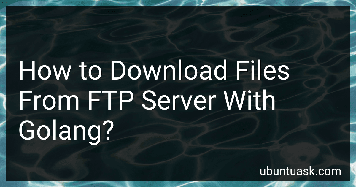 How to Download Files From FTP Server With Golang? image