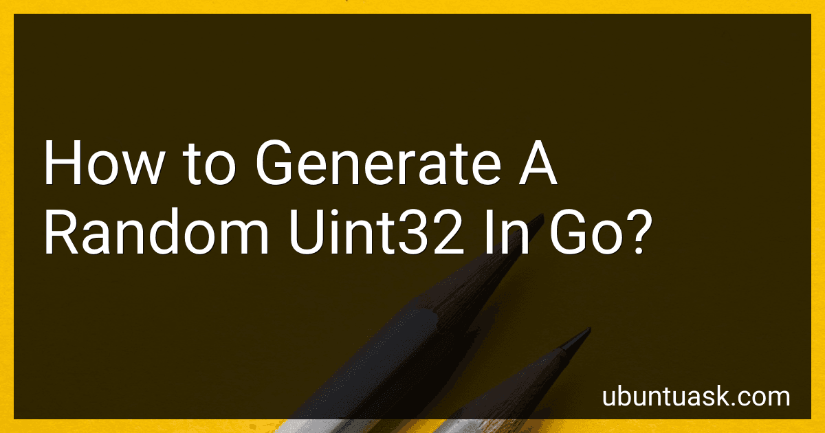 How to Generate A Random Uint32 In Go? image