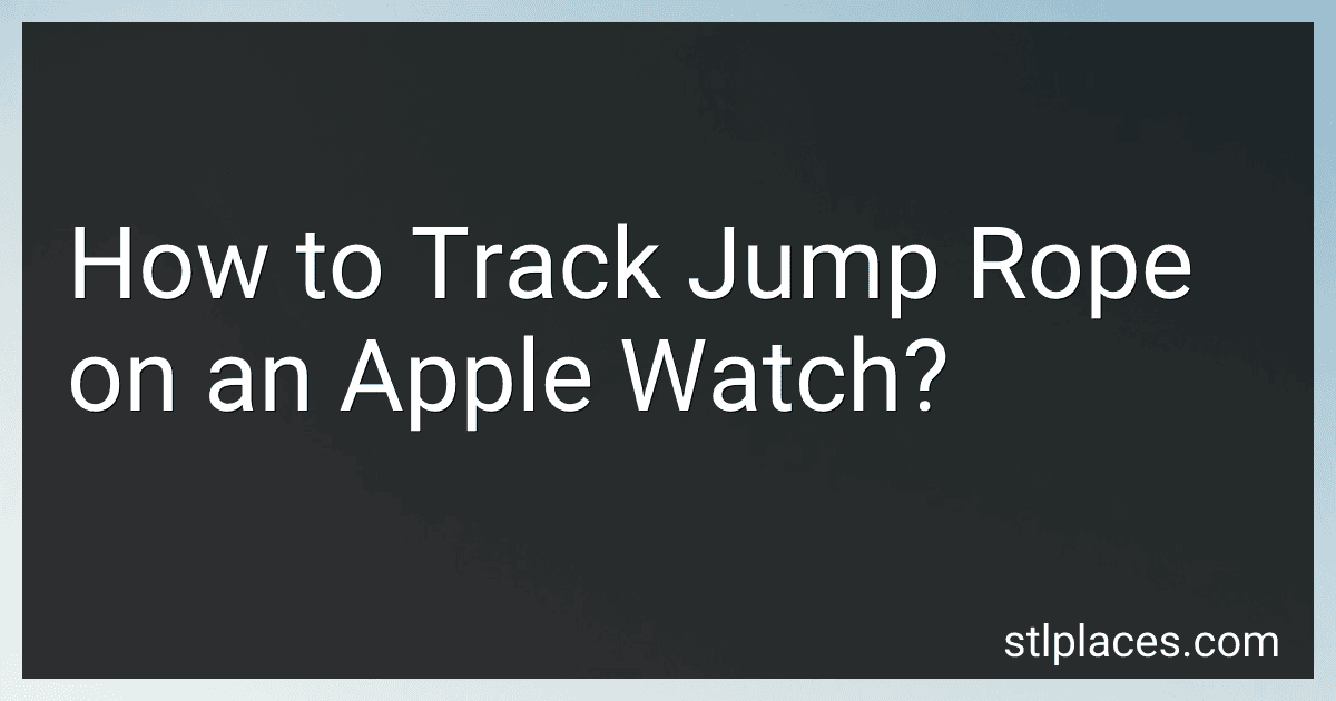 How to Track Jump Rope on an Apple Watch? image