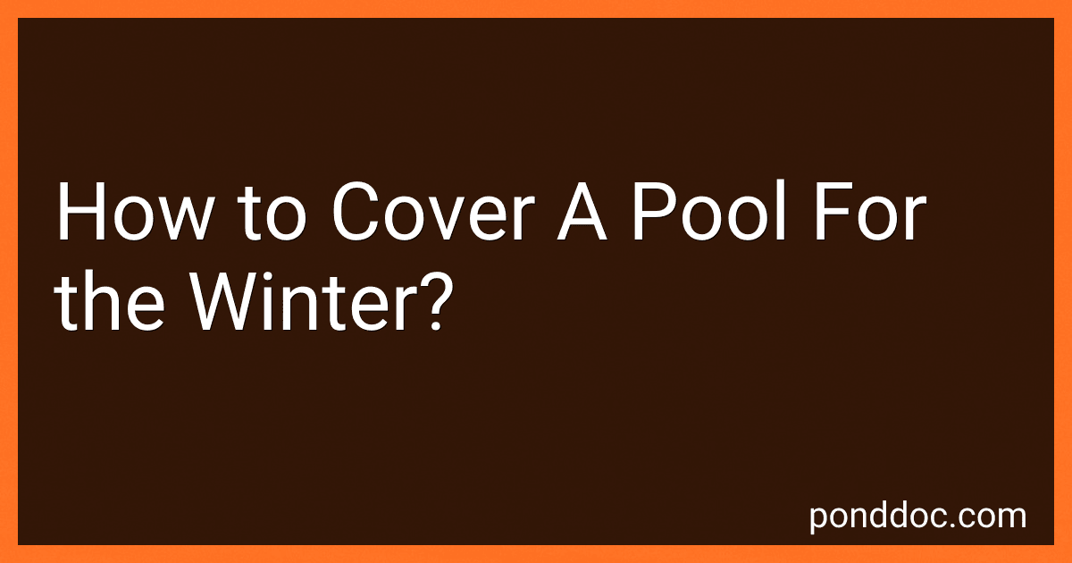 How to Cover A Pool For the Winter? image