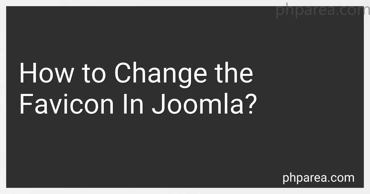 How to Change the Favicon In Joomla? image