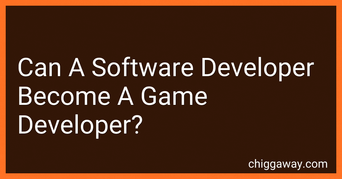 Can A Software Developer Become A Game Developer? image
