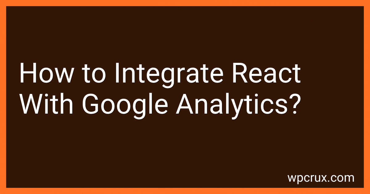 How to Integrate React With Google Analytics? image