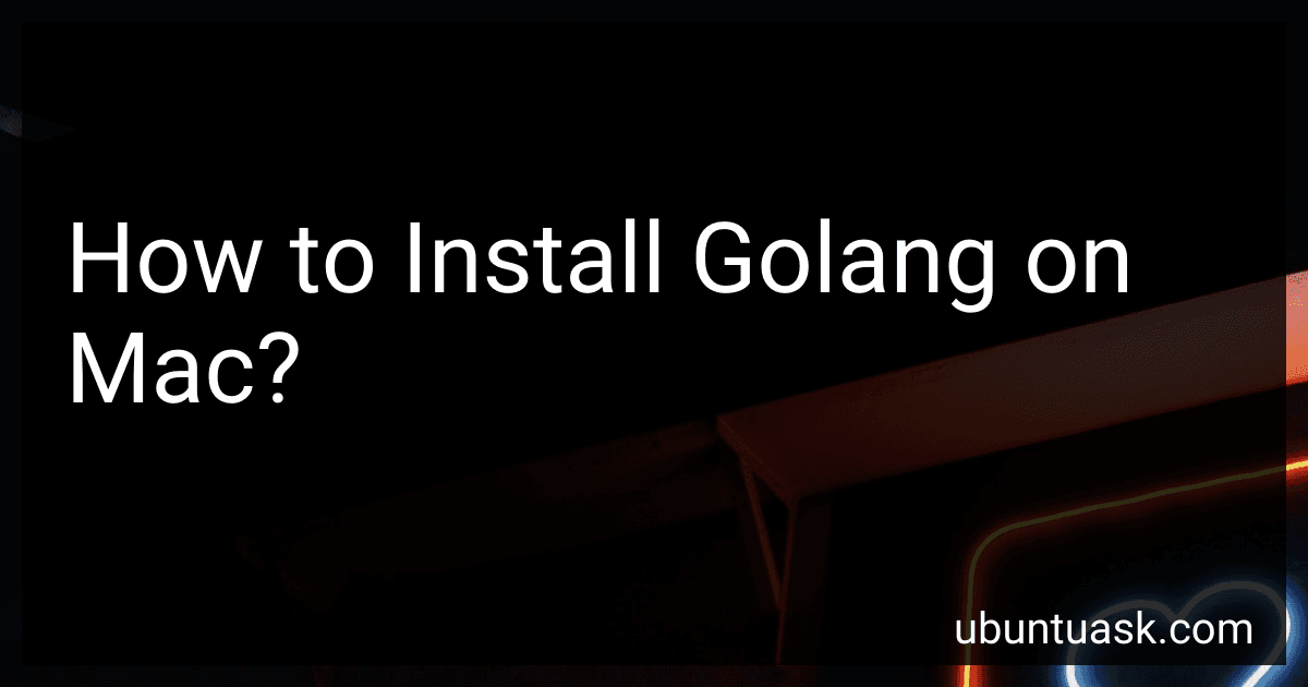 How to Install Golang on Mac? image