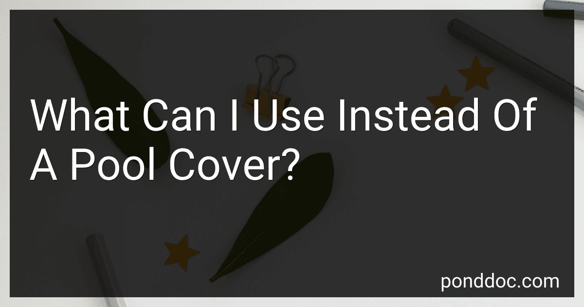 What Can I Use Instead Of A Pool Cover? image