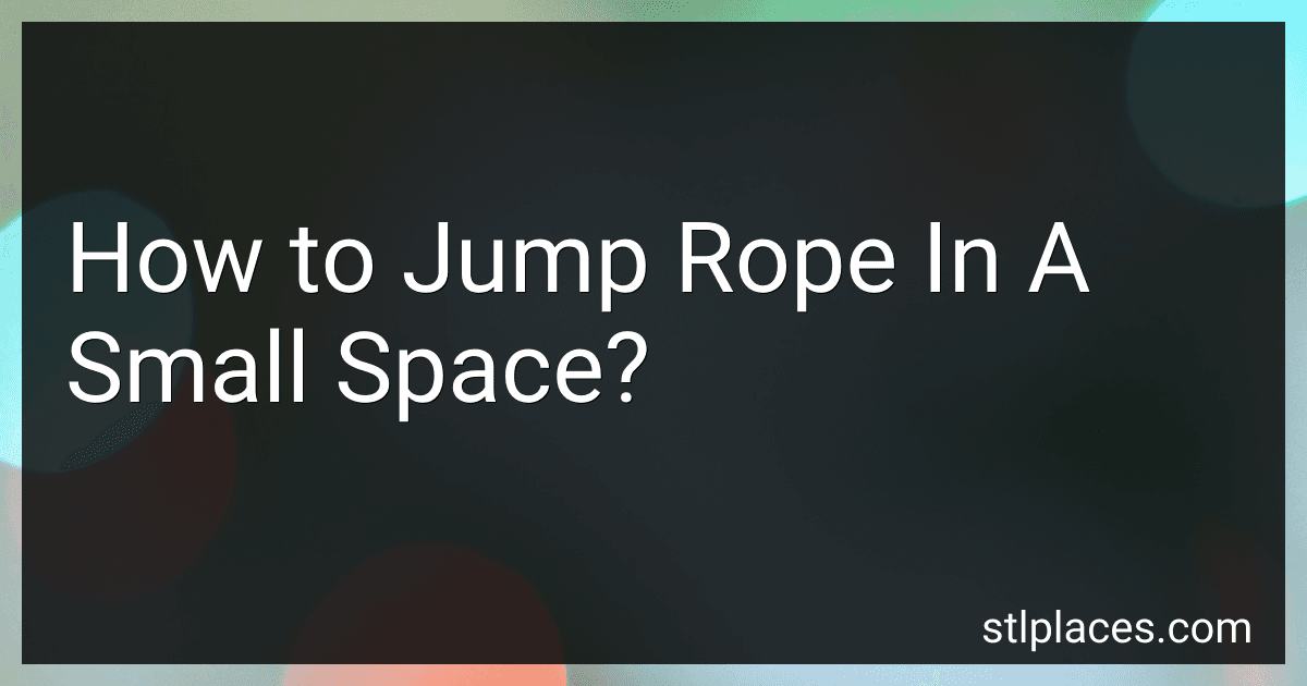 How to Jump Rope In A Small Space? image