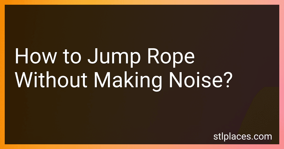 How to Jump Rope Without Making Noise? image