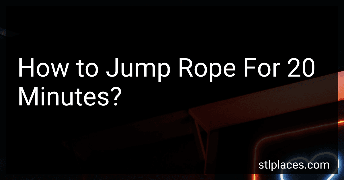 How to Jump Rope For 20 Minutes? image