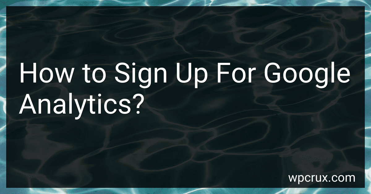 How to Sign Up For Google Analytics? image