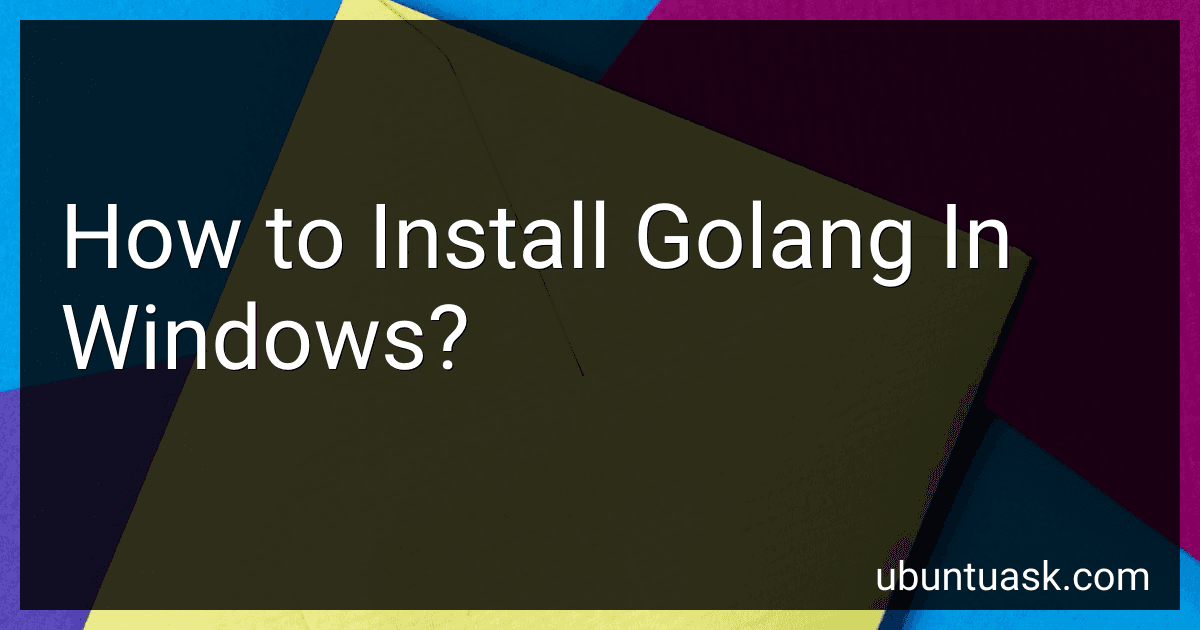 How to Install Golang In Windows? image
