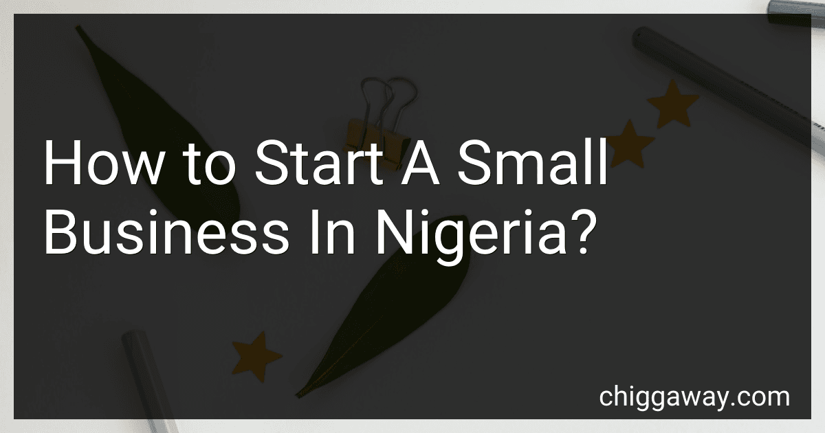 How to Start A Small Business In Nigeria? preview