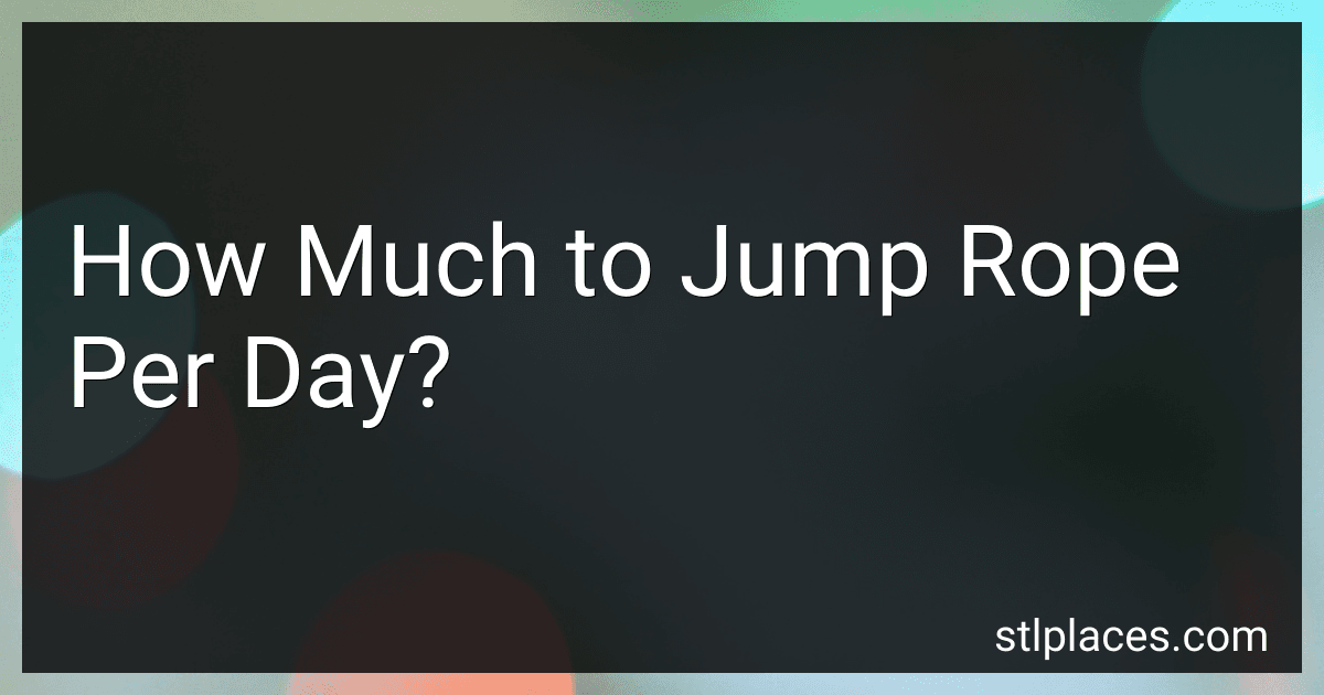 How Much to Jump Rope Per Day? preview