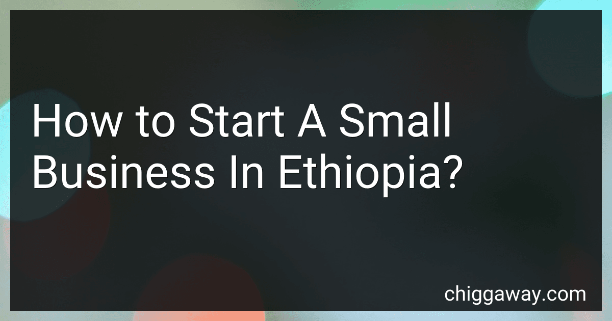 How to Start A Small Business In Ethiopia? image