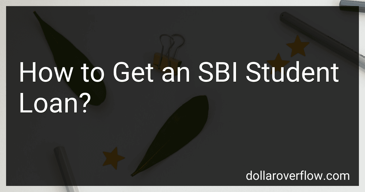 How to Get an SBI Student Loan? image