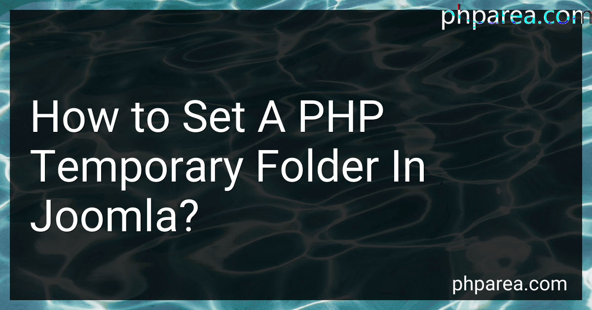 How to Set A PHP Temporary Folder In Joomla? image