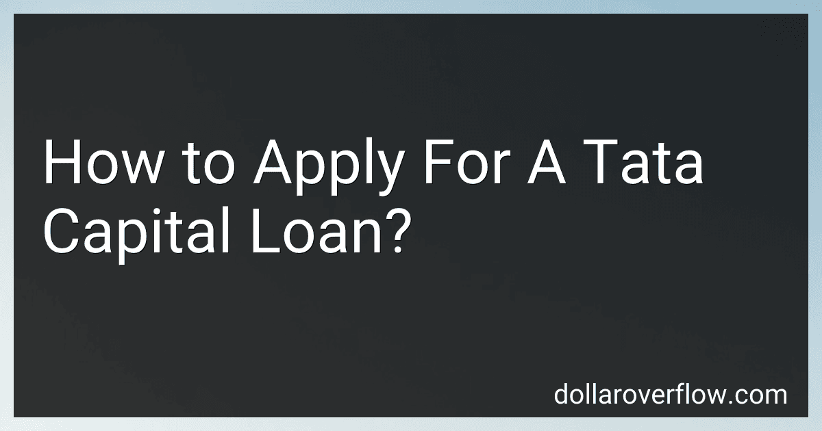 How to Apply For A Tata Capital Loan? image
