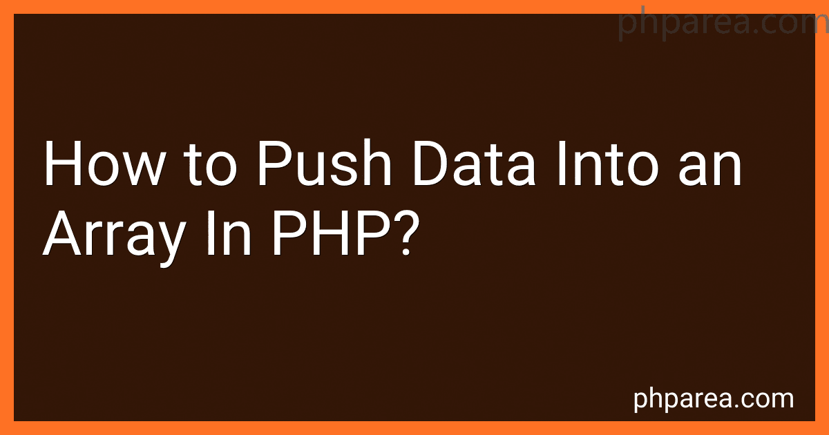How to Push Data Into an Array In PHP? image