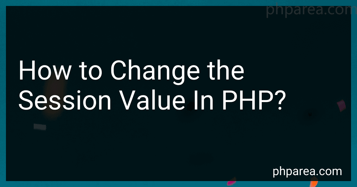 How to Change the Session Value In PHP? image