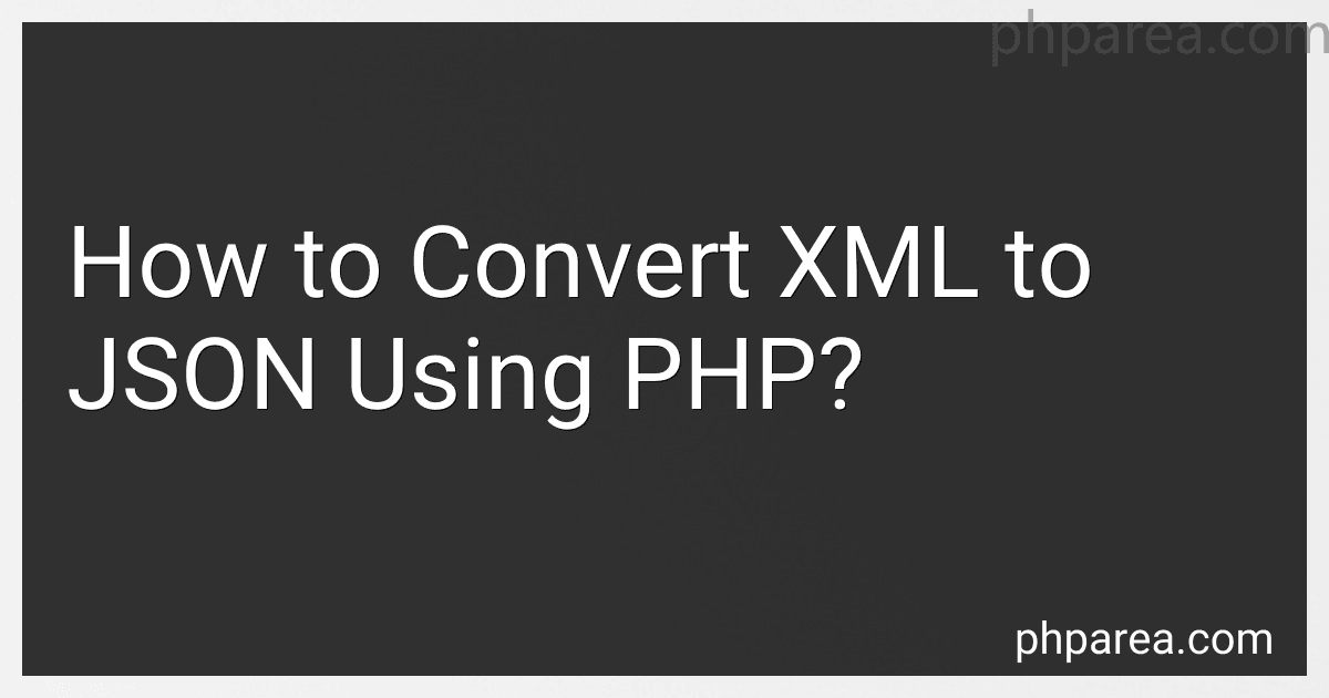 How to Convert XML to JSON Using PHP? image