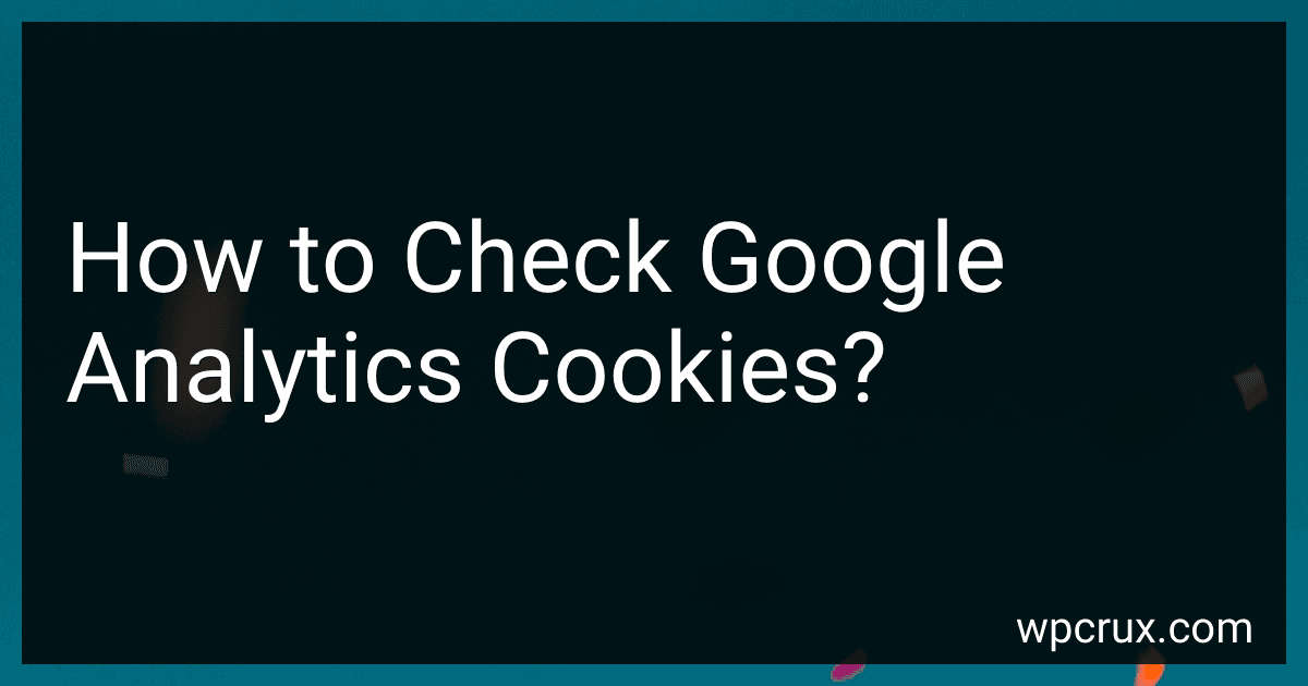 How to Check Google Analytics Cookies? image