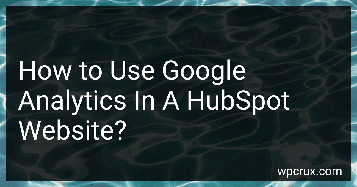 How to Use Google Analytics In A HubSpot Website? image