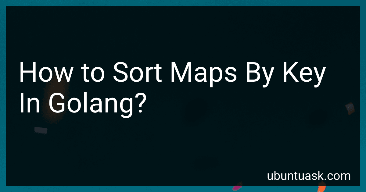 How to Sort Maps By Key In Golang? image