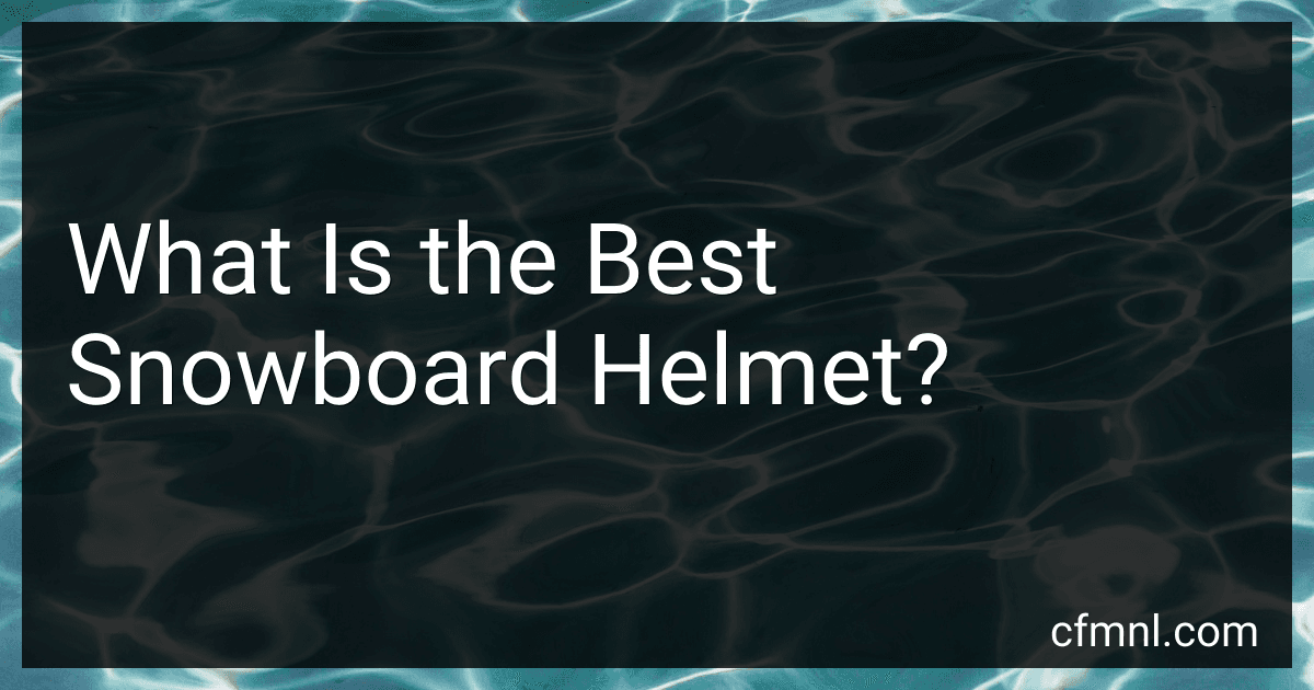 What Is the Best Snowboard Helmet? preview