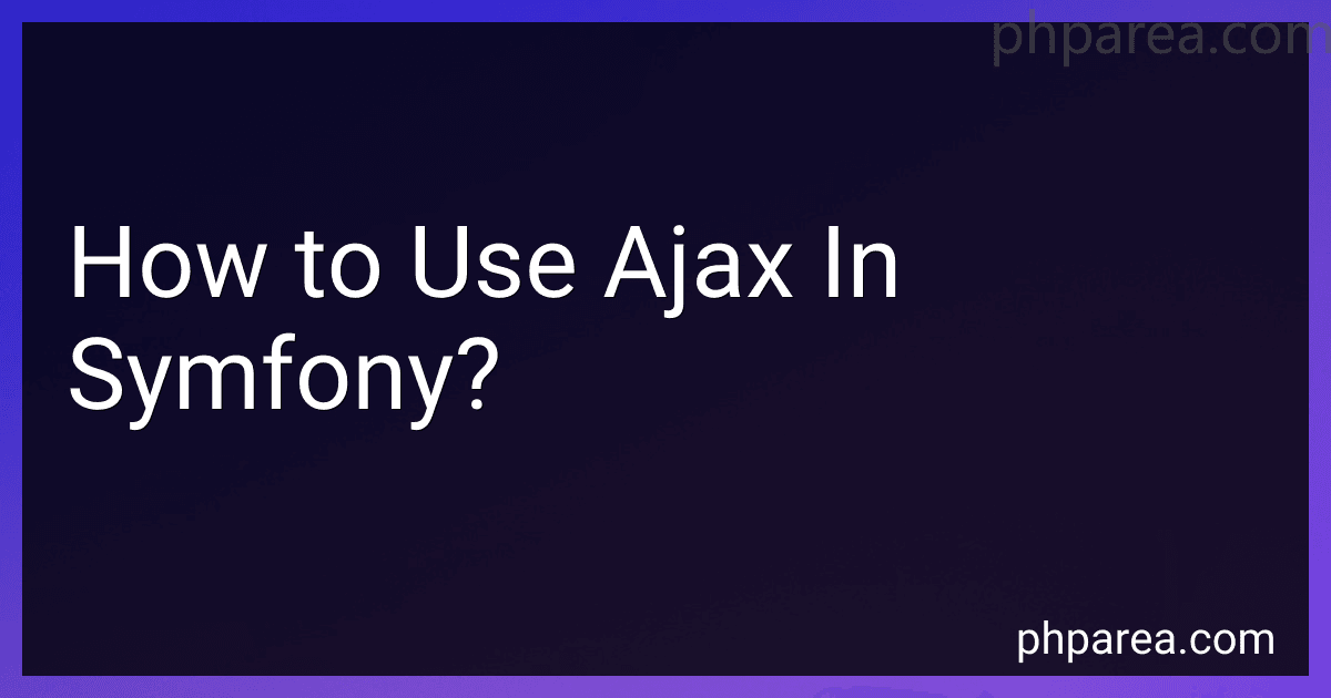 How to Use Ajax In Symfony? image