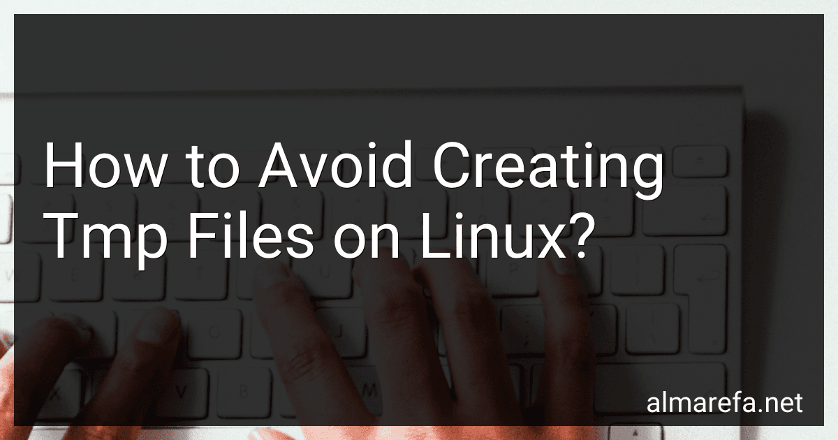 How to Avoid Creating Tmp Files on Linux? image