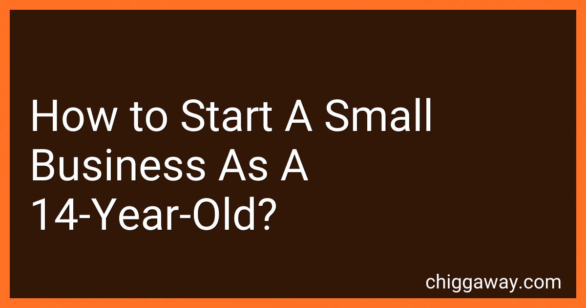 How to Start A Small Business As A 14-Year-Old? preview