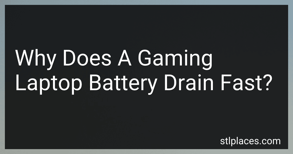 Why Does A Gaming Laptop Battery Drain Fast? preview
