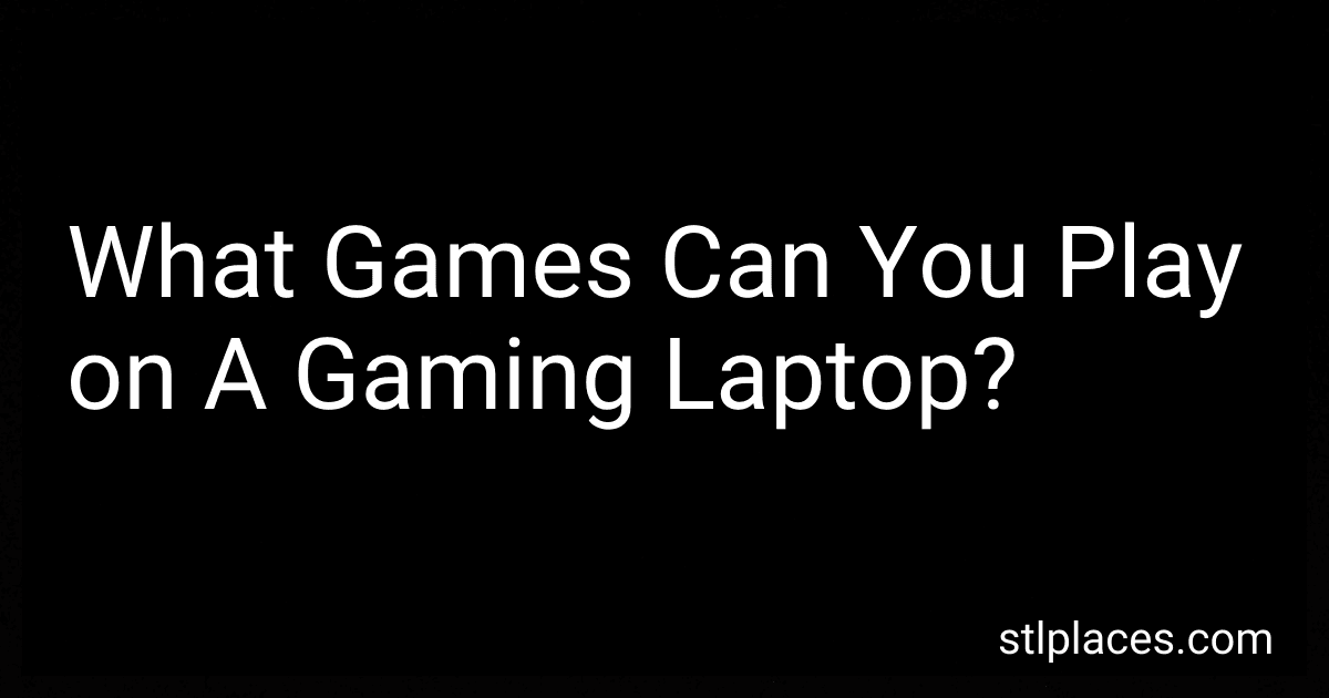 What Games Can You Play on A Gaming Laptop? image