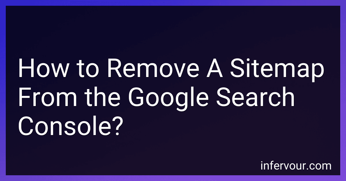 How to Remove A Sitemap From the Google Search Console? image