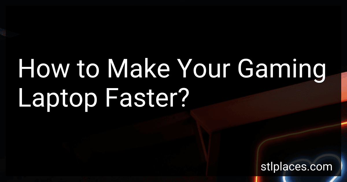 How to Make Your Gaming Laptop Faster? preview