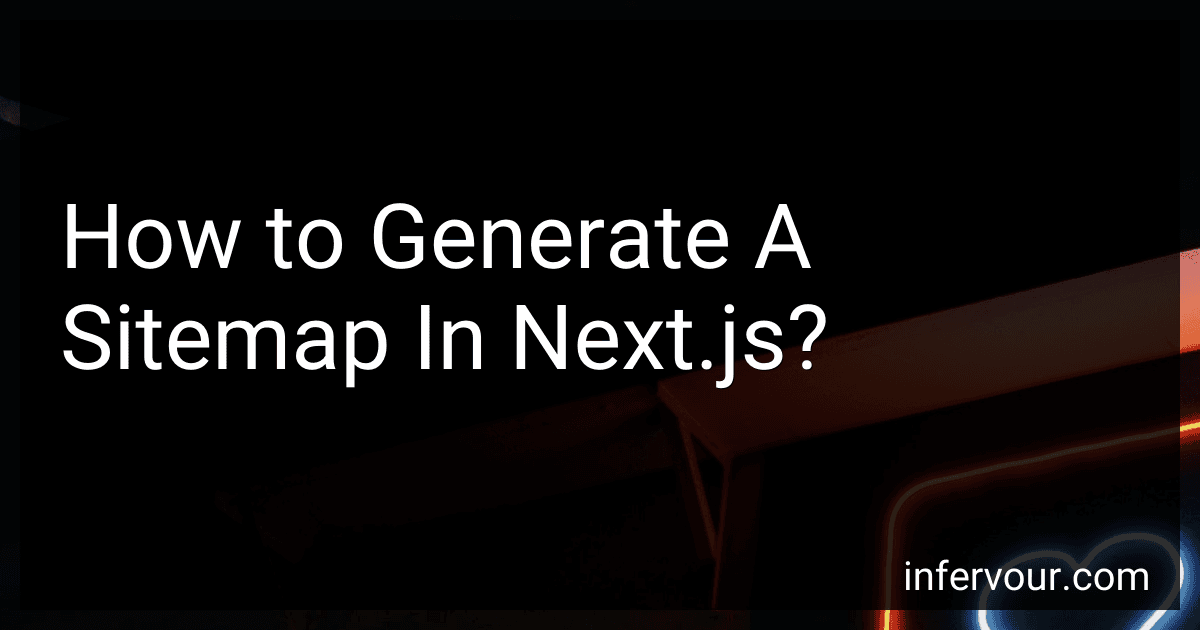 How to Generate A Sitemap In Next.js? image