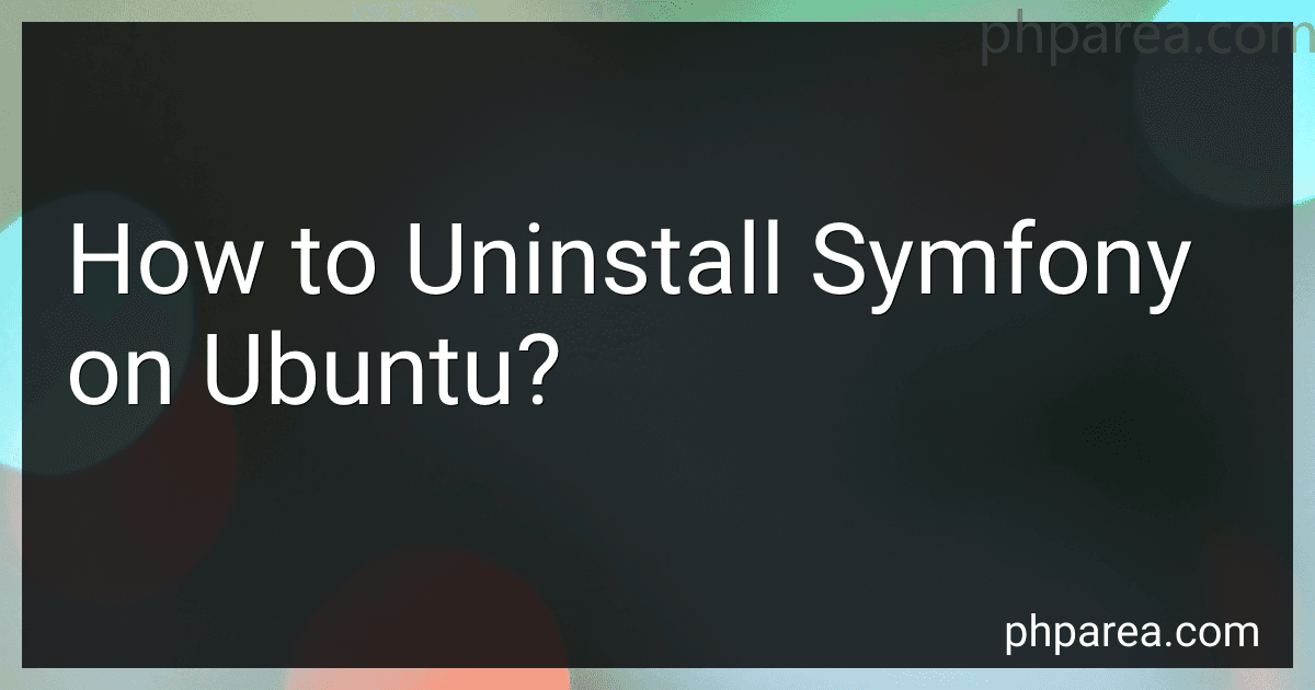 How to Uninstall Symfony on Ubuntu? image