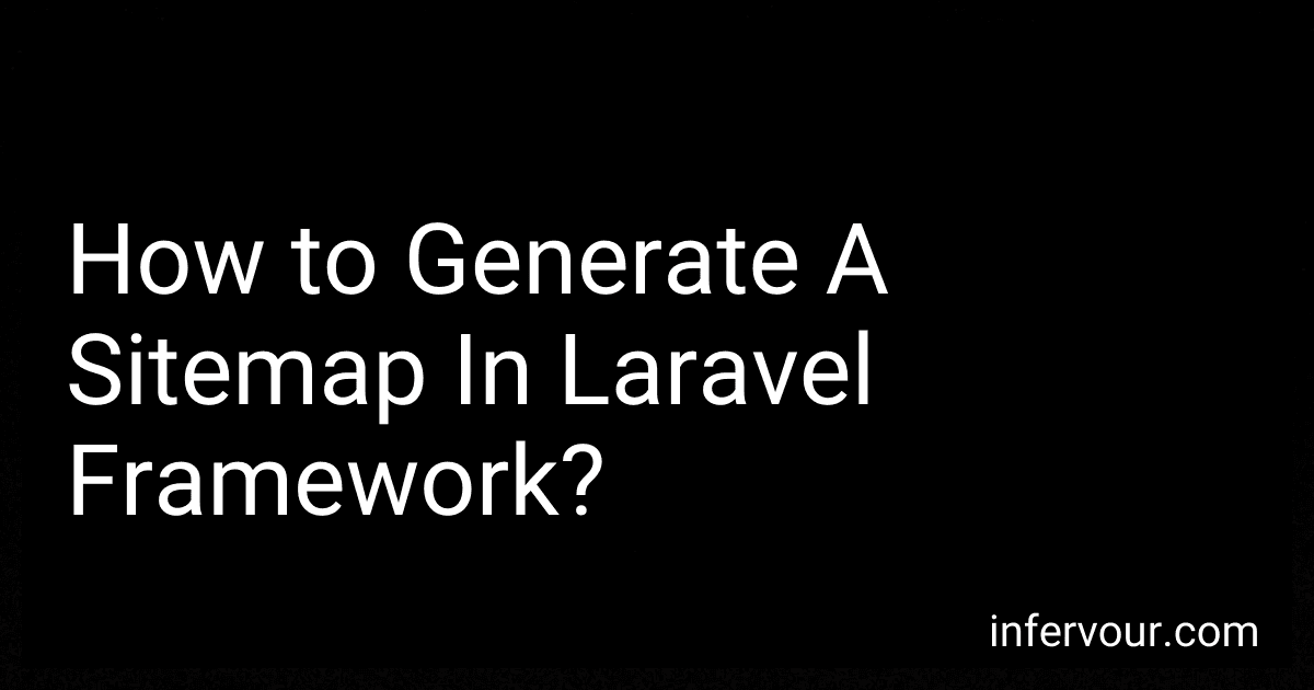 How to Generate A Sitemap In Laravel Framework? image