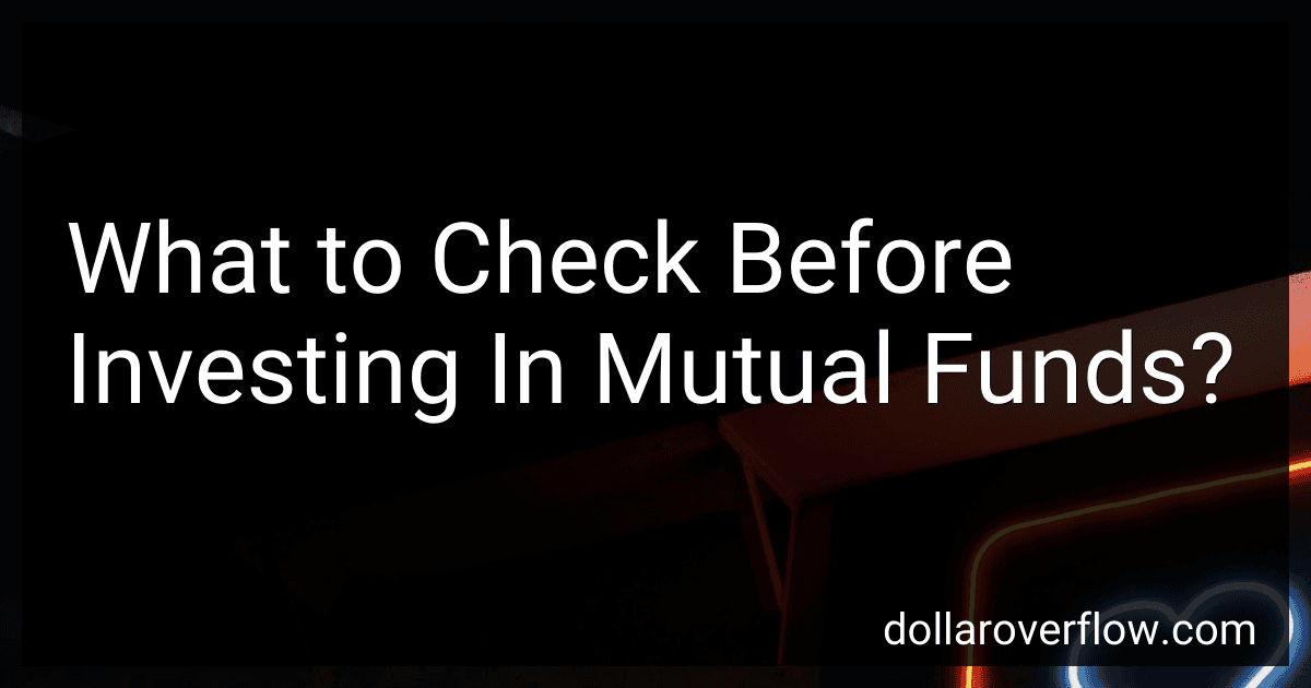 What to Check Before Investing In Mutual Funds? image