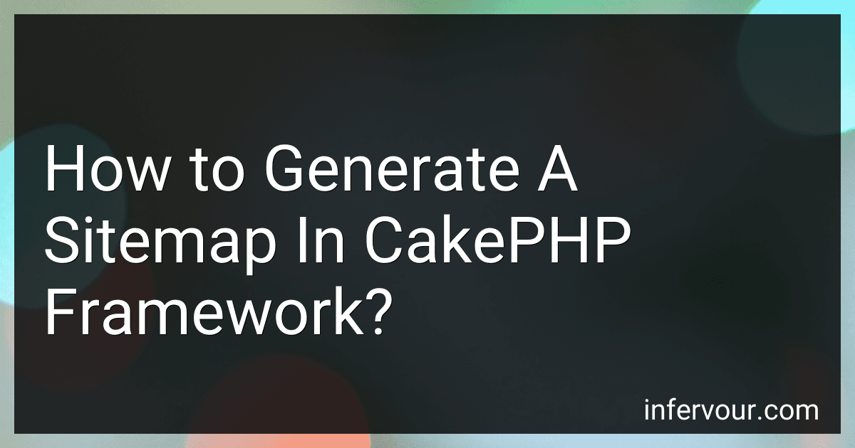 How to Generate A Sitemap In CakePHP Framework? image