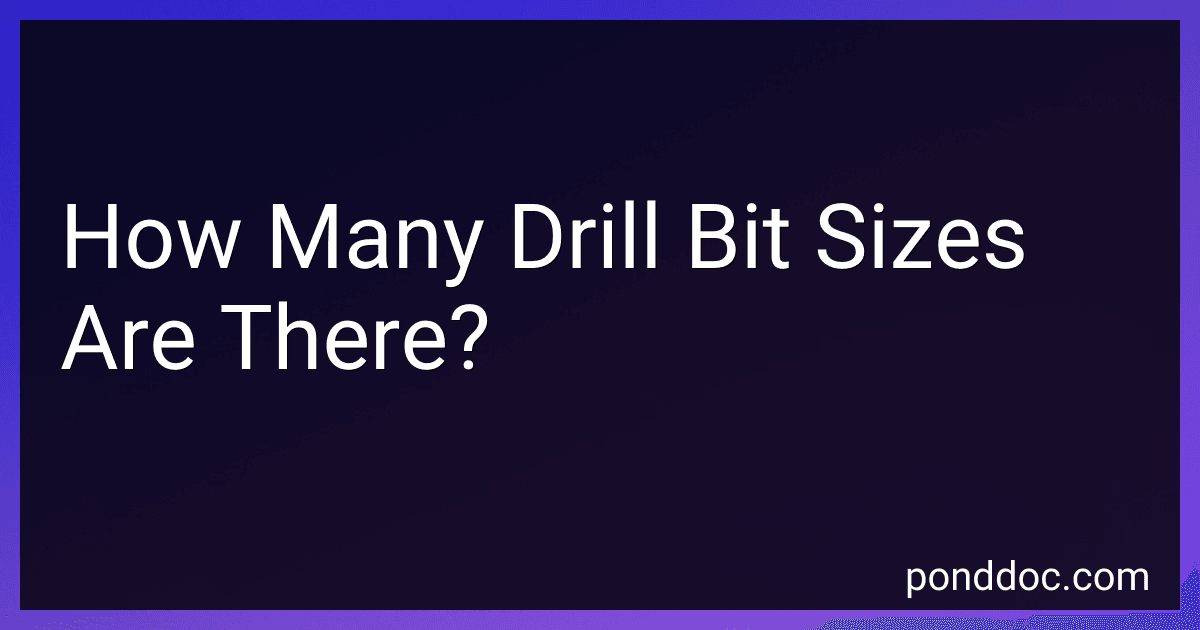 How Many Drill Bit Sizes Are There? image