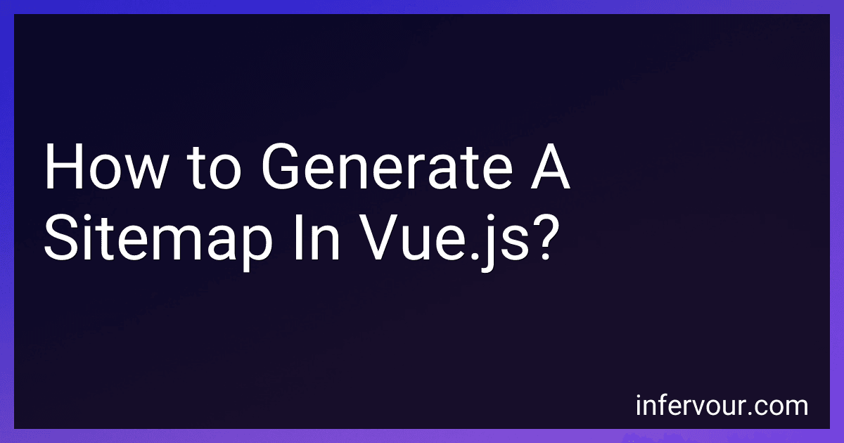 How to Generate A Sitemap In Vue.js? image