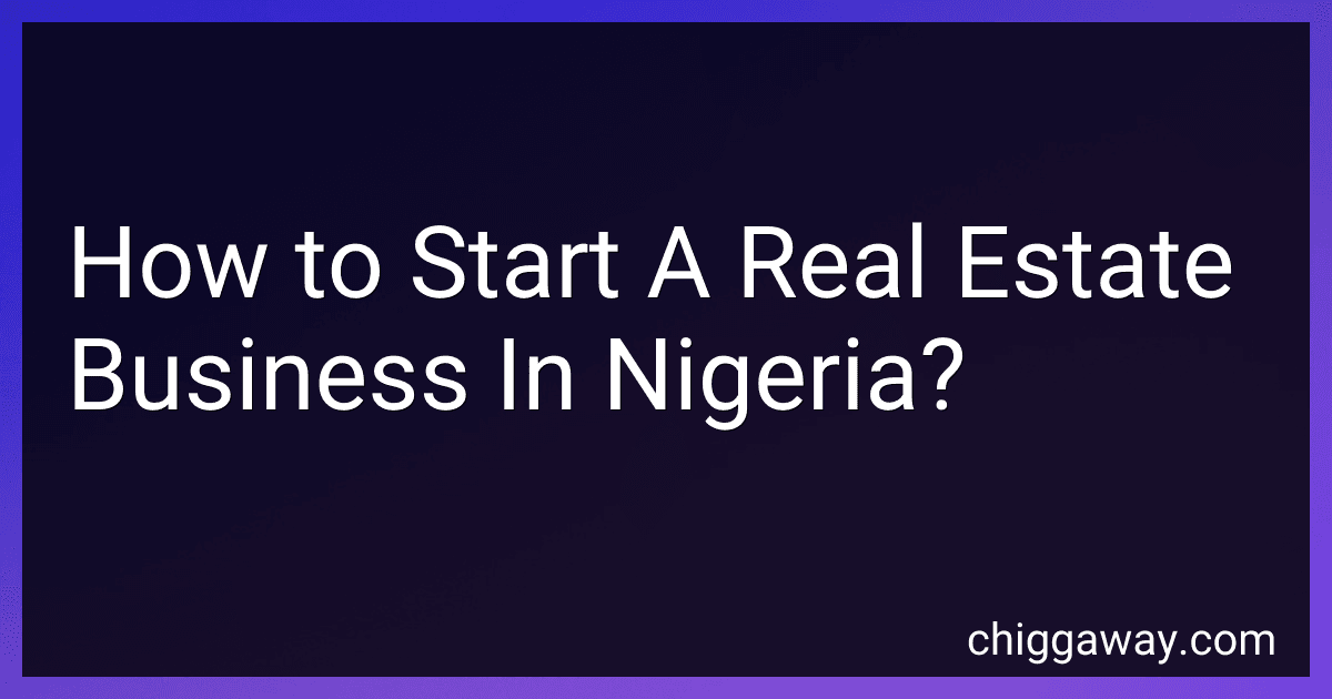 How to Start A Real Estate Business In Nigeria? image