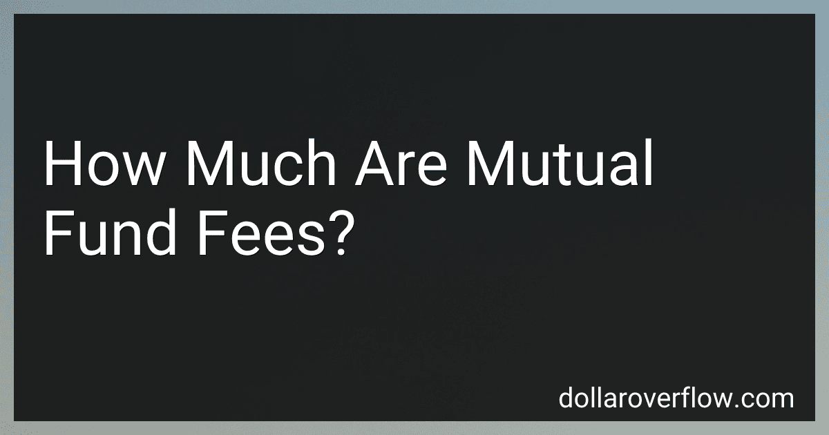 How Much Are Mutual Fund Fees? image