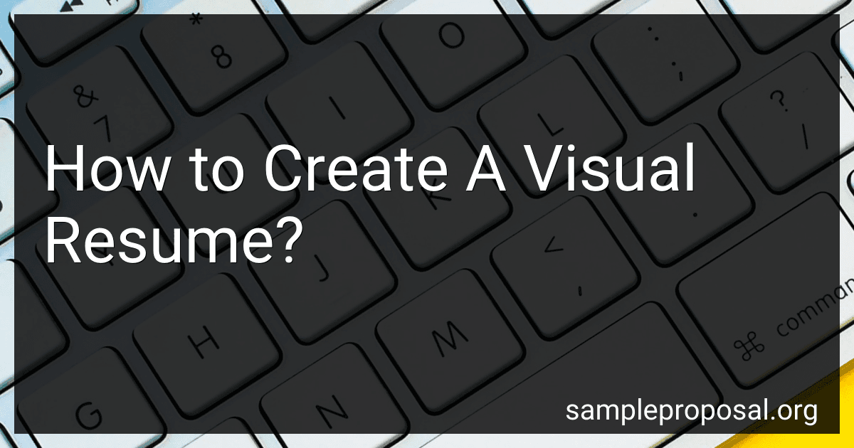 How to Create A Visual Resume? image