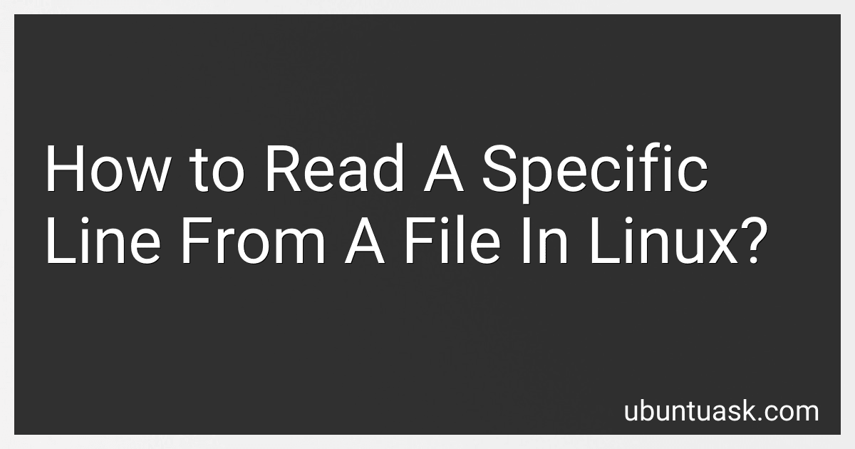 How to Read A Specific Line From A File In Linux? image